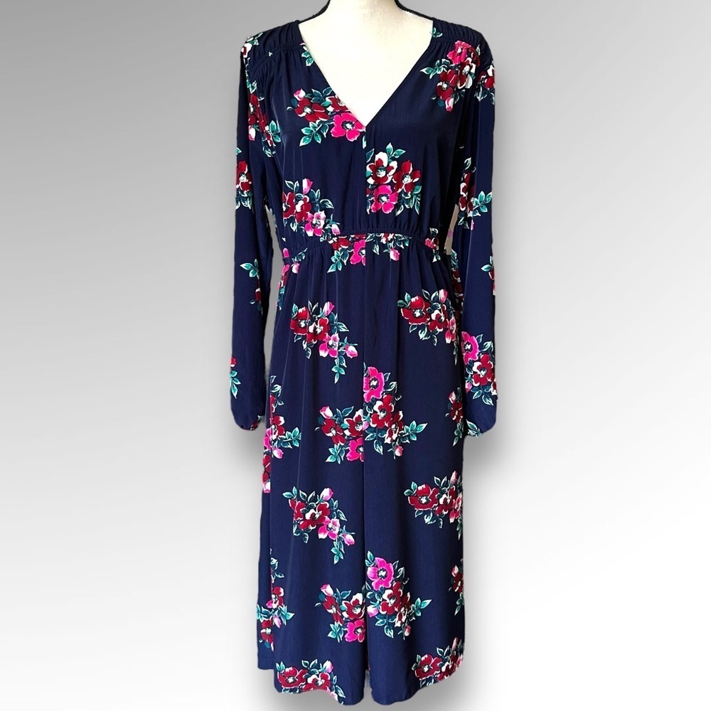 Isabel Maternity Long Sleeve Floral Dress Sz XXL